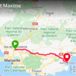 Aix-En-Provence to St. Maxime